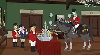 Бендер и Фрай в охотничьем клубе