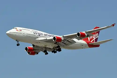 Boeing 747-400 G-VWOW Cosmic Girl