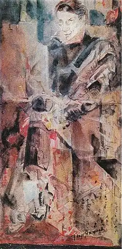 «Поэт Рюрик Ивнев», 1920, НГА