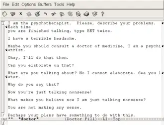 Скриншот программы Элиза