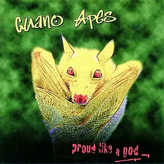 Обложка альбома Guano Apes «Proud Like a God» (1997)