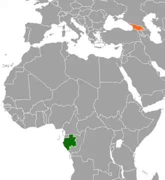 Габон и Грузия