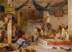 Курильщики (восточная сцена).