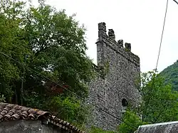 Руины замка Галье