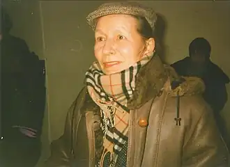 Фотопортрет Галины Осецимской, прототип портрета 1999 года Д. Врубеля