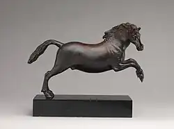 Скачущий конь.