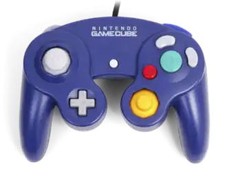 Контроллер GameCube цвета индиго