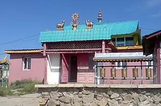 Главное здание храмового комплекса