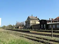 Ж/д вокзал в Ганцлине