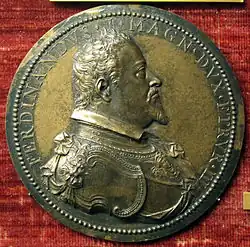 Фердинандо I Медичи. Медаль