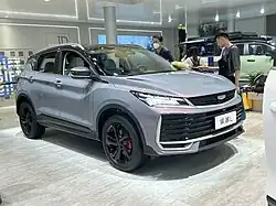 Geely Binyue L спереди