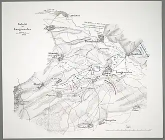 Карта сражения.