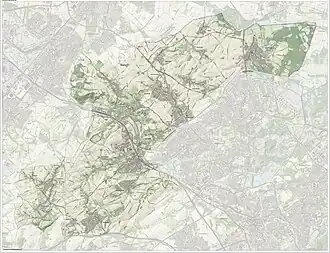 Бекдален на карте