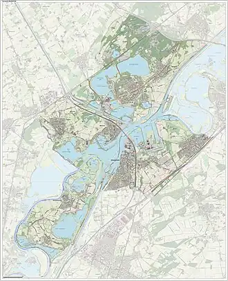 Маасгау на карте