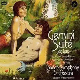 Обложка альбома Джона Лорда «Gemini Suite» (1971)