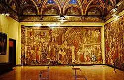 Зал гигантов. Шпалеры