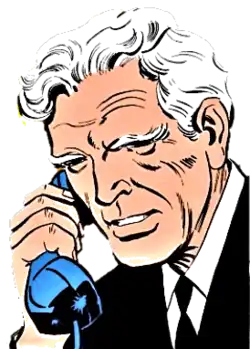 Джордж Стейси в комиксе The Amazing Spider-Man #56 (Январь, 1968)Художник — Джон Ромита-старший.