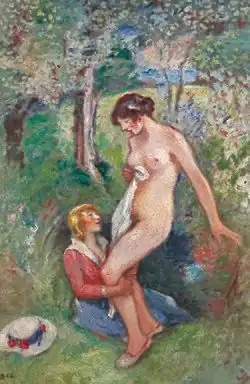 Купальщица