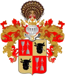 Герб «Богория-Помян» Богомольцев и Соболевых-Богомольцев