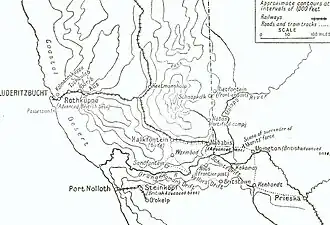 Карта ТВД. 1914&nbsp;г.