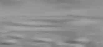 Очертания кратера Гариб, снятые космической станцией Кассини-Гюйгенс