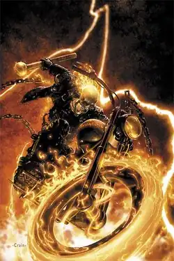 Ghost Rider vol. 4 #1 (2005)Художник: Клейтон Крэйн