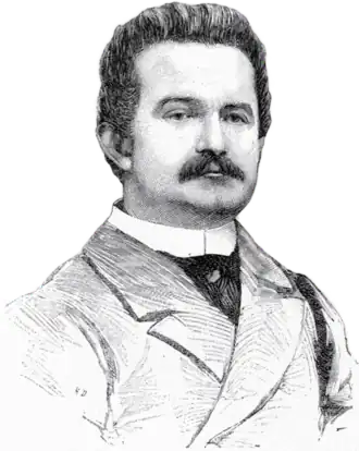 Гравировка Анри Доучи в Le Monde illustré от 13 февраля 1892 года.