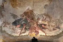 Дж. Б. Тьеполо. Апофеоз Святой Терезы. Деталь