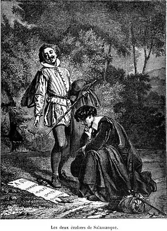 Иллюстрация к роману (1810 год)