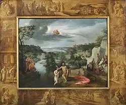 Крещение Христа. 1598. Дерево, масло. Фонд Кустодиа, Париж