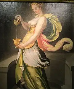 Аллегория умеренности. Ок. 1590. Муниципальный музей, Прато