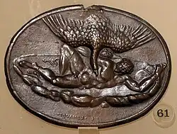 Наказание Прометея. Между 1520 и 1550. Бронза. Национальный музей, Равенна