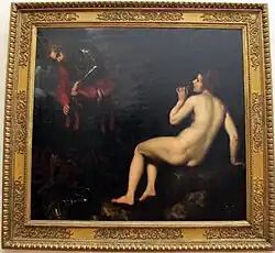 Анжелика и Ружеро (сюжет из поэмы Л. Ариосто «Неистовый Роланд»). 1625. Холст, масло. Музей изящных искусств, Дижон.