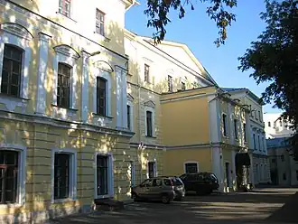 Главный учебный корпус в Малом Кисловском переулке в МосквеОбъект культурного наследия России регионального значениярег. № 771410332100005 (ЕГРОКН)объект № 7731738000 (БД Викигида)