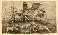 Старый пастух. Ок. 1510. Пунктир