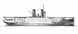 «Джузеппе Миралья», схема