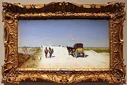 Дорога из Бриндизи в Барлетту. 1872. Художественный музей Индианаполиса, США.