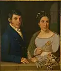 Портрет брата Гаэтано и его жены Марии Арриго