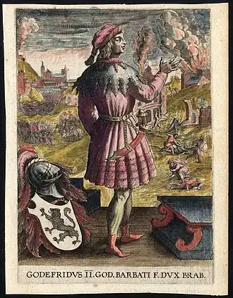 Адриан ван Барланд, Ян Моретус, "Хроника герцогов Брабантских" (лат.&nbsp;Ducum Brabantiae chronica), 1600