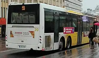 Golden Dragon XML6155  в Турку (Финляндия), 2016 год