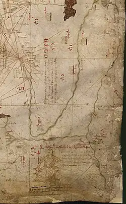 Золотая Орда в портулане Дульсерта