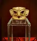 Золотая маска в музее Цзиньша