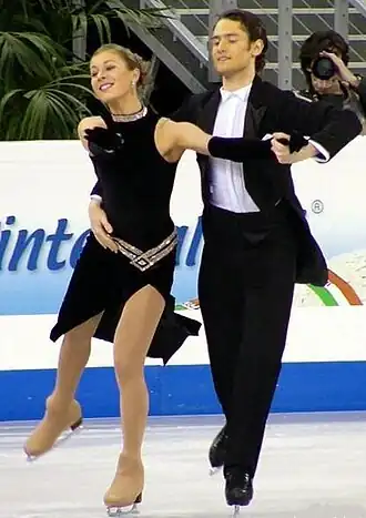 Юлия Головина и Олег Войко в 2004 году