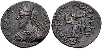 Чеканка Санабара I, династия Гондофаридов