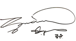 Изображение автографа