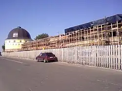 Реставрация западной стены в 2011 году