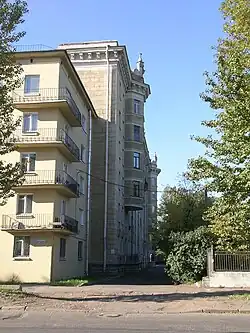 Вид от улицы Маршала Говорова