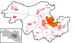 Грёбен на карте городского округа