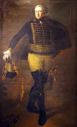 Малте Фридрих фон Питбус (нем.[нем.]). Около 1750, Музей в охотничьем замке Границ на острове Рюген.