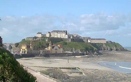 Вид на казино и верхний город